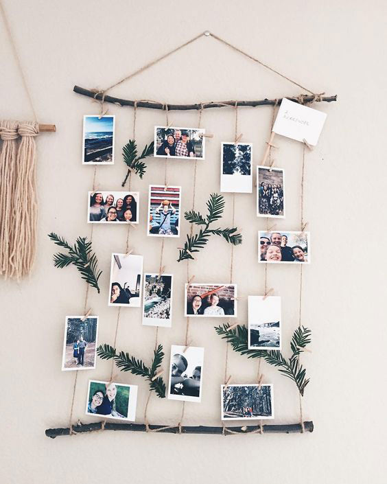 DIY Rustic Display - Photo Display