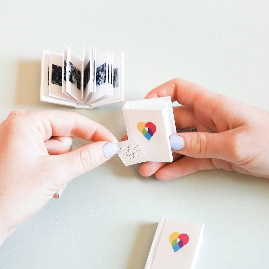 Tinybook Wedding Favors